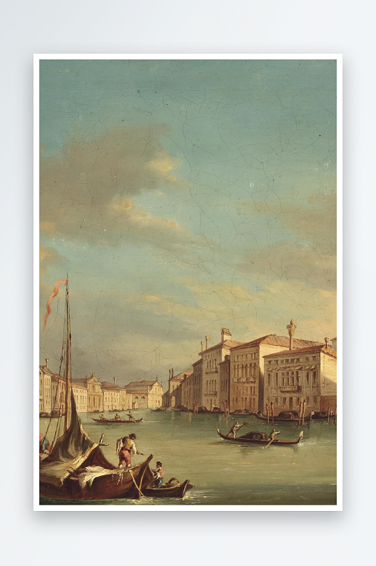 油画风景画欧式装饰画-众图网