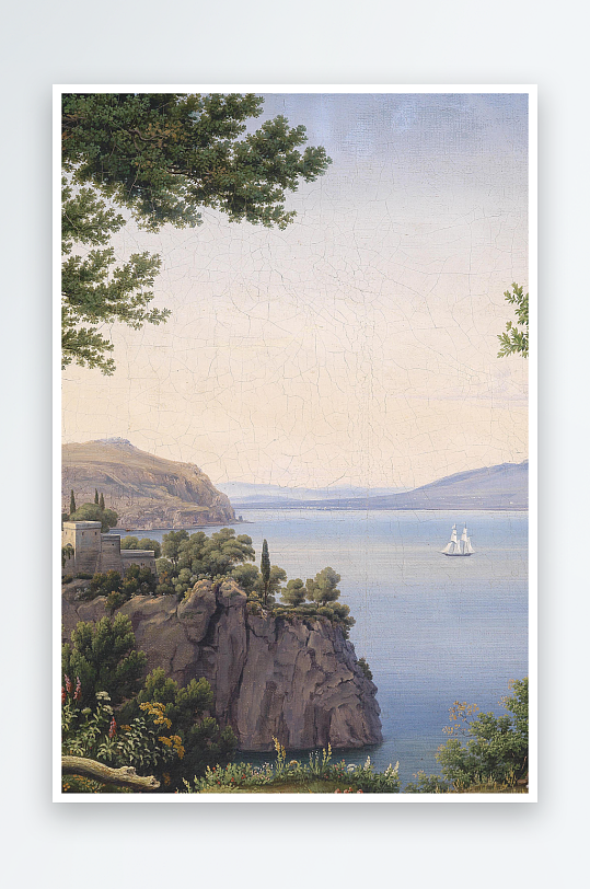 油画风景画欧式装饰画-众图网