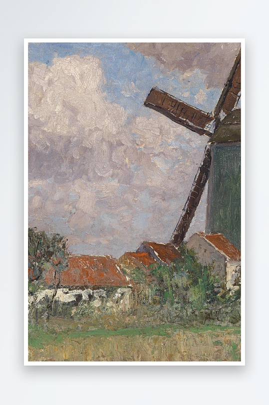 风景画欧式油画装饰画-众图网