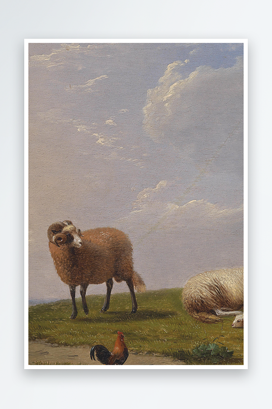 风景画欧式油画装饰画-众图网