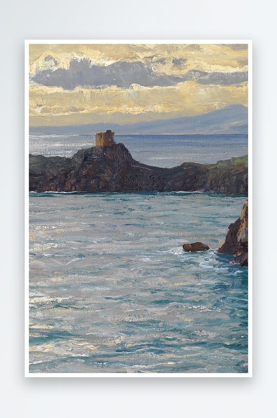 风景画欧式油画装饰画-众图网