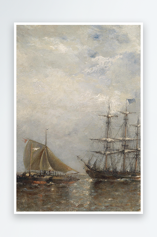 唯美风景画欧式油画装饰画-众图网