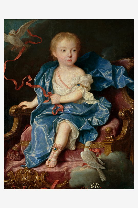 19世纪欧洲宫廷人物油画装饰画-众图网