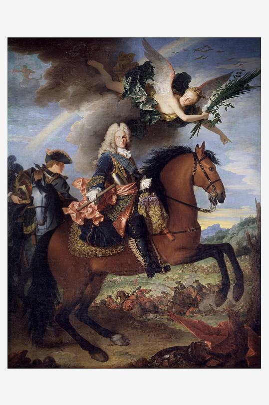 19世纪欧洲宫廷人物油画-众图网