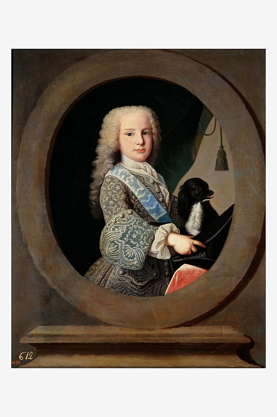 19世纪欧洲宫廷人物油画-众图网