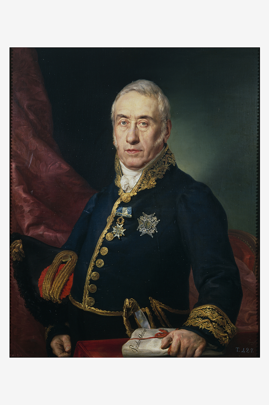 欧洲宫廷人物油画装饰画-众图网