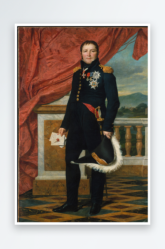 大气欧洲宫廷人物油画-众图网