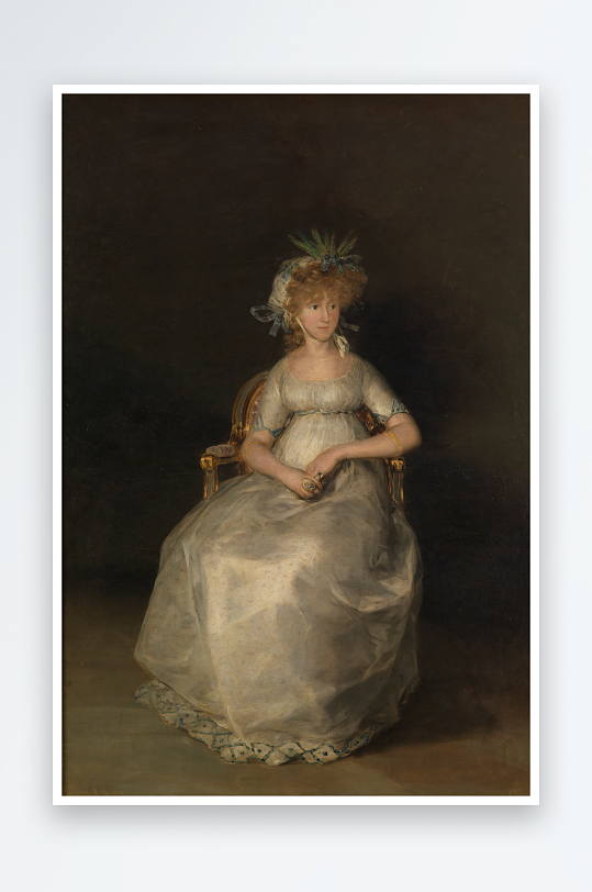 唯美欧洲宫廷人物油画-众图网