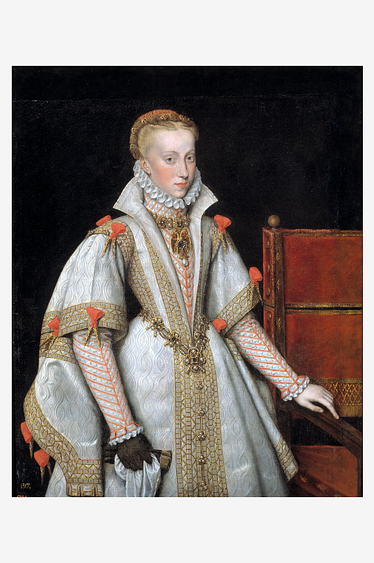 唯美高清欧洲宫廷人物油画-众图网