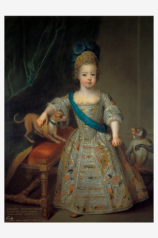 唯美高清欧洲宫廷人物油画-众图网