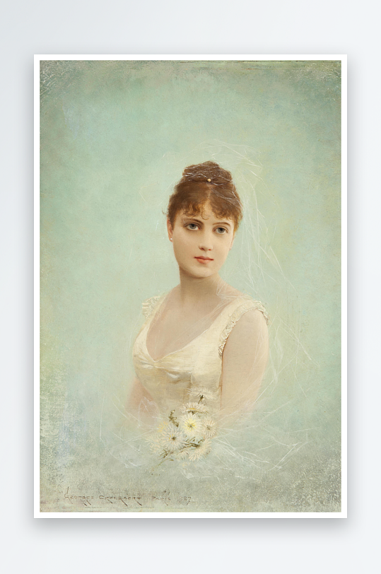 高清欧洲宫廷人物油画-众图网