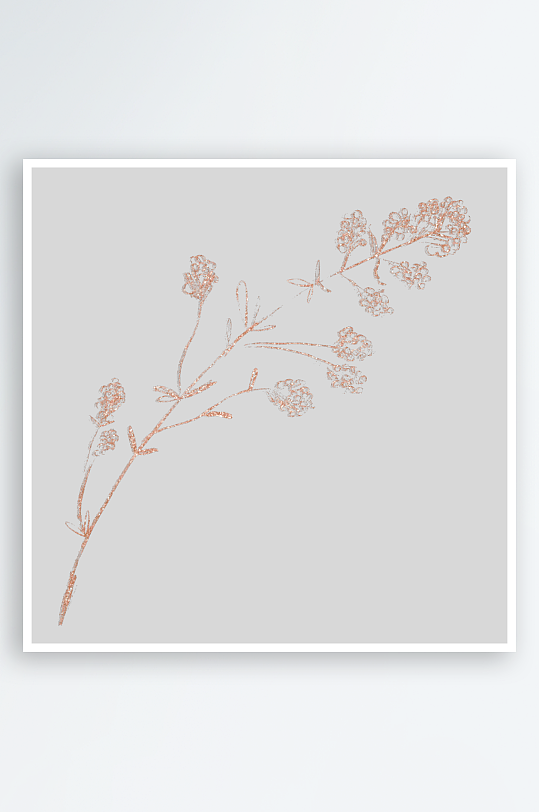 植物花卉手绘免抠素材-众图网