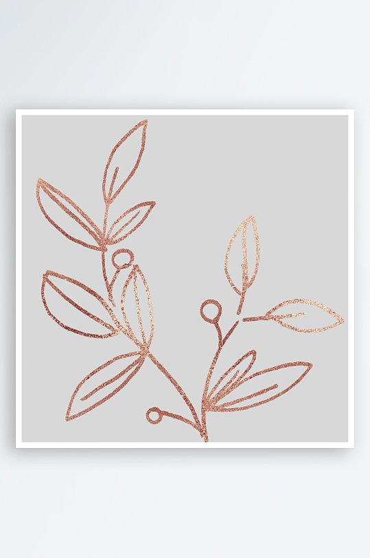 植物花卉手绘免抠素材-众图网