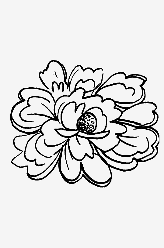 植物花卉手绘免抠素材-众图网