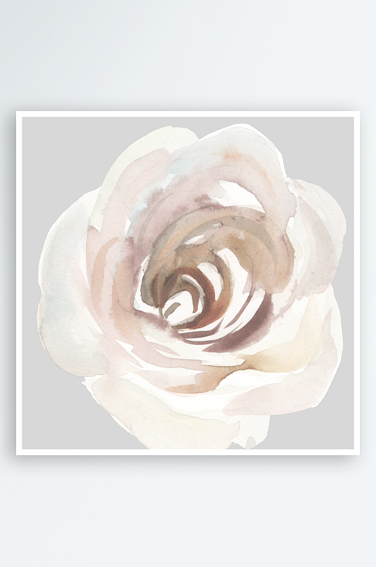 水彩植物花卉免抠素材-众图网