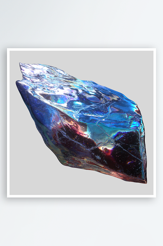 多彩有机矿物质免抠素材-众图网