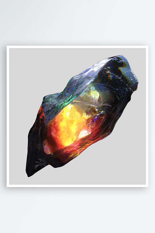 多彩有机矿物质免抠素材-众图网