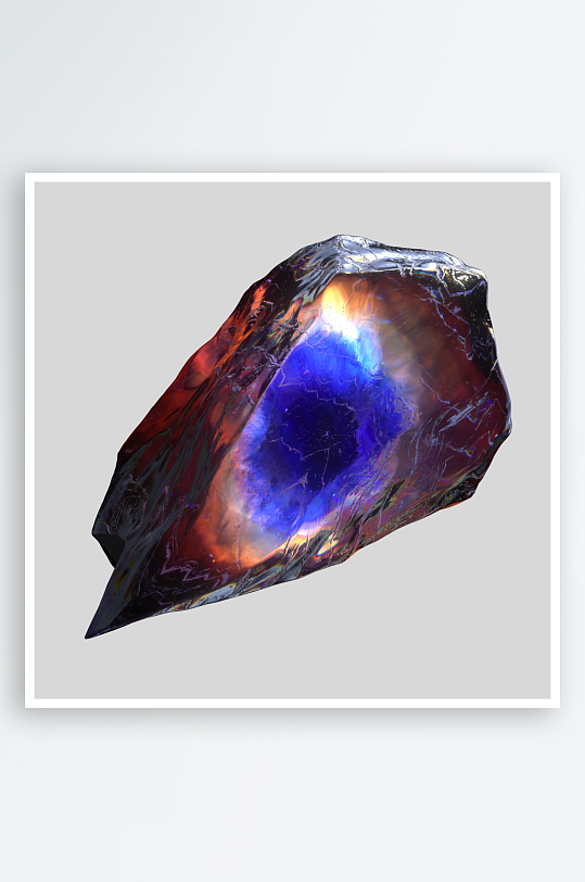 多彩有机矿物质免抠素材-众图网