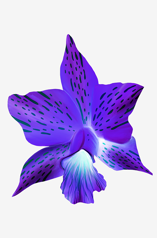 水彩花卉植物免抠素材-众图网