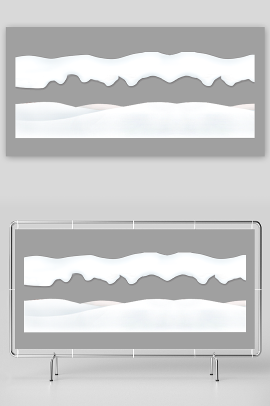 雪地雪景免抠素材-众图网