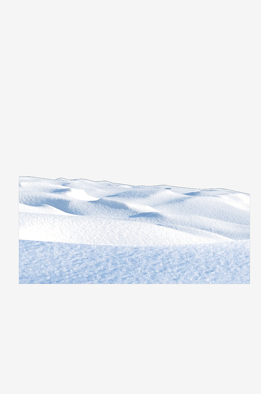 冬季雪地雪景免抠素材-众图网