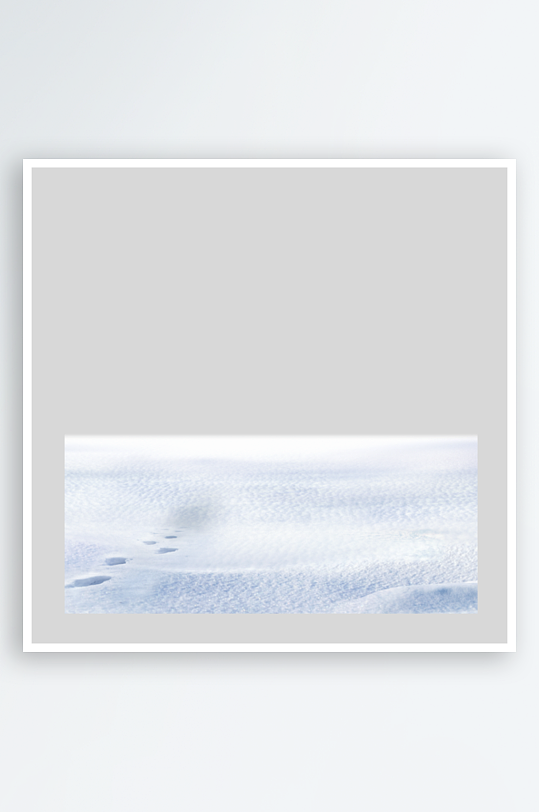 冬季雪地雪景免抠素材-众图网