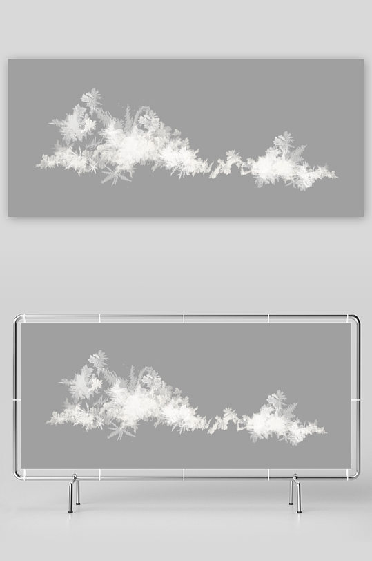冬季雪地雪景免抠素材-众图网