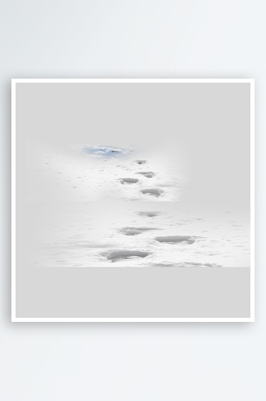 冬季雪地雪景免抠图-众图网