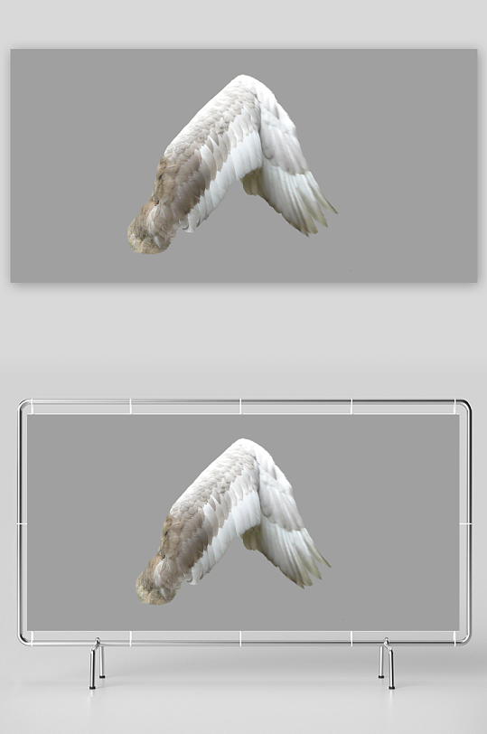 天使羽毛翅膀免抠图-众图网