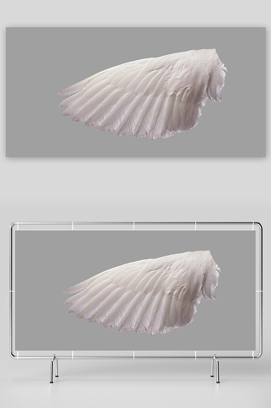 天使羽毛翅膀免抠图-众图网