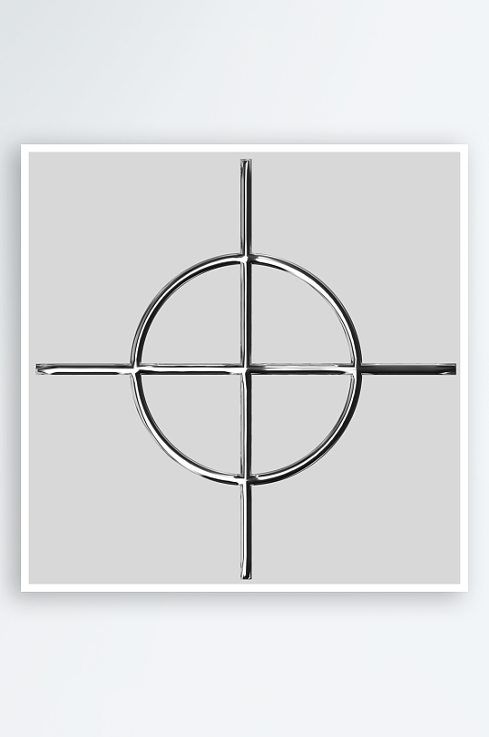 酸性镀铬金属元素素材-众图网