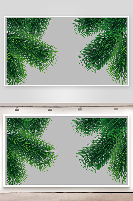 圣诞冷杉树免抠素材-众图网