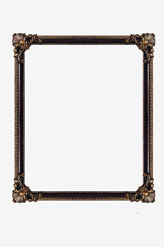 简约欧式相框免抠图-众图网