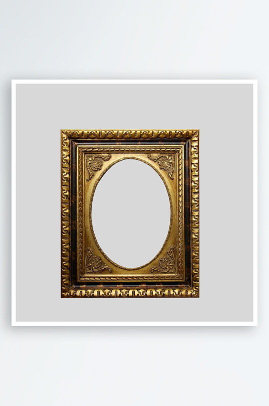 简约欧式相框免抠图-众图网