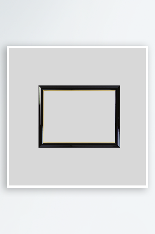 简约欧式相框免抠图-众图网