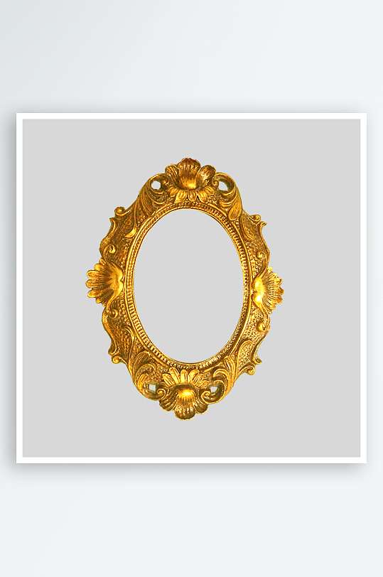 简约欧式相框免抠素材-众图网