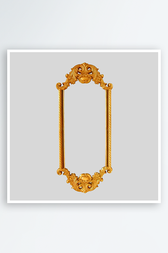 简约欧式相框免抠素材-众图网
