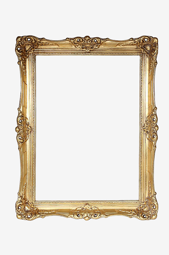 简约欧式相框免抠素材-众图网