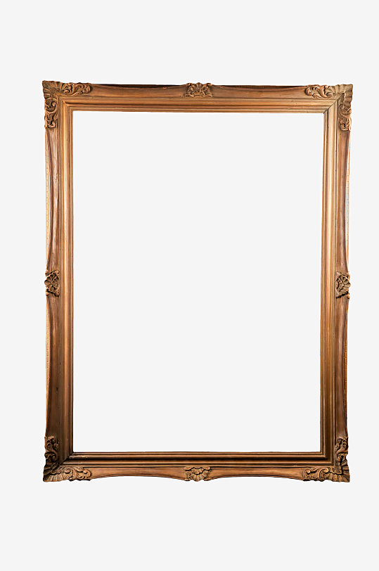 简约欧式相框免抠素材-众图网