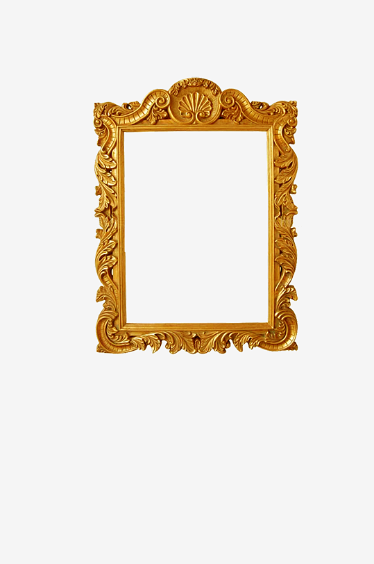 欧式相框免抠素材-众图网