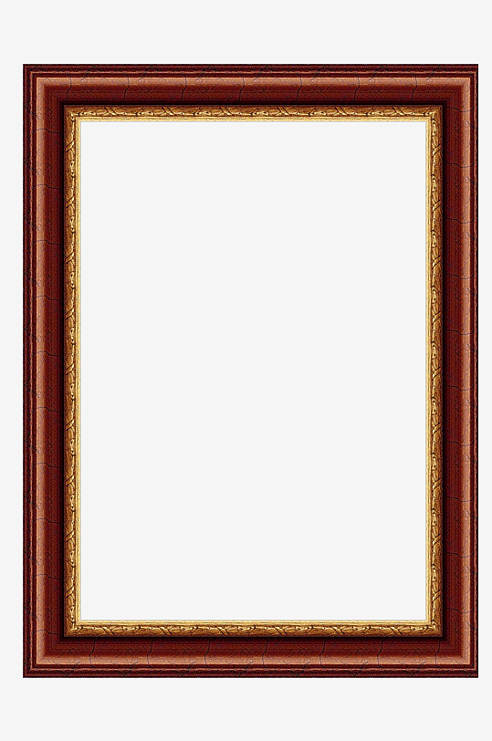 简约欧式相框免抠素材-众图网