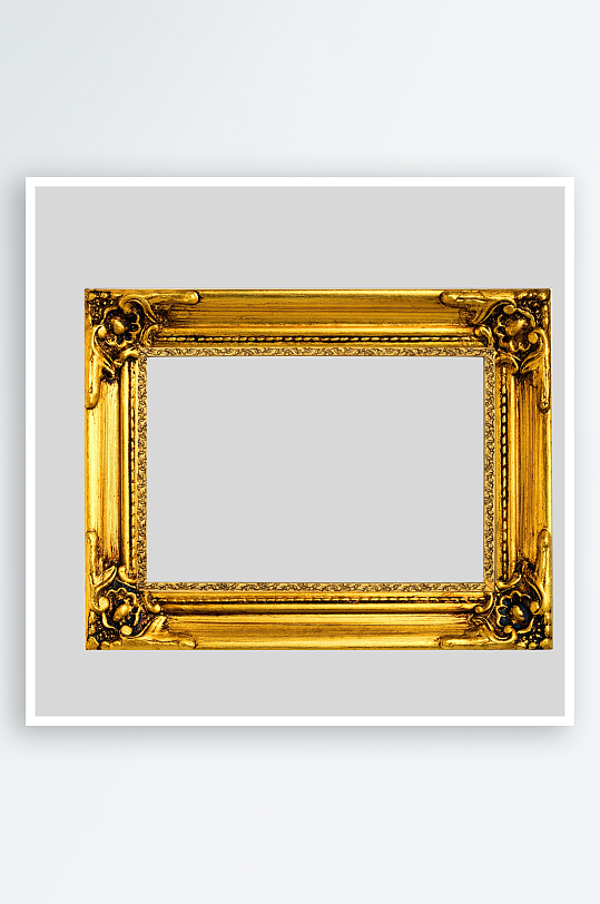 简约欧式相框免抠素材-众图网