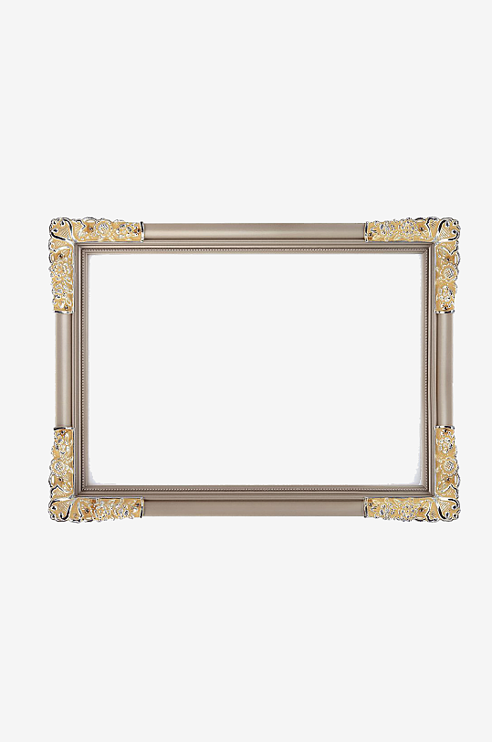 简约欧式相框免抠素材-众图网