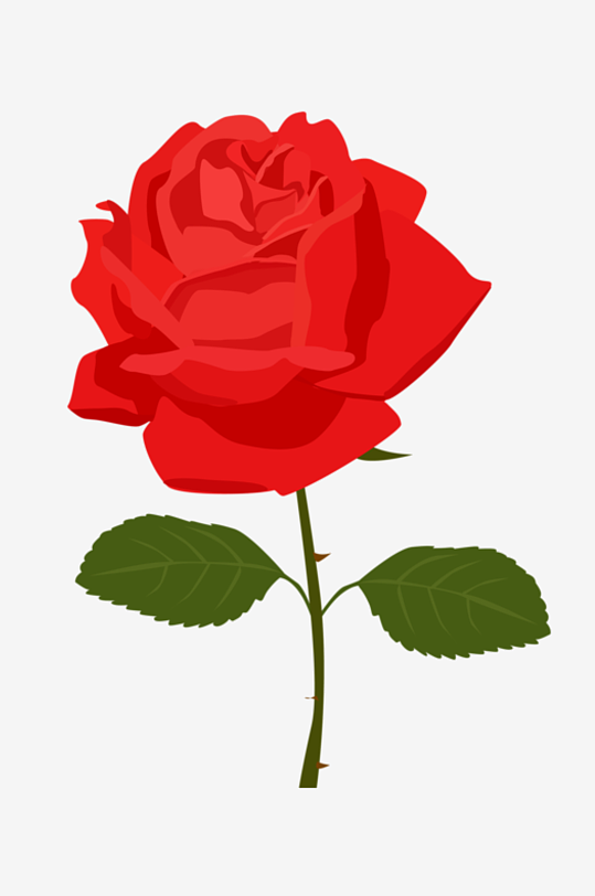 唯美玫瑰花卉免抠素材-众图网