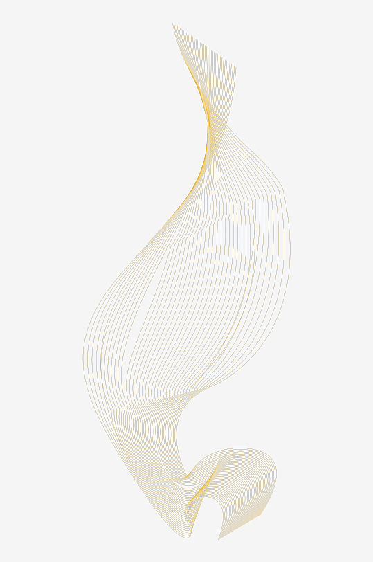 蓝色科技线条免抠图-众图网