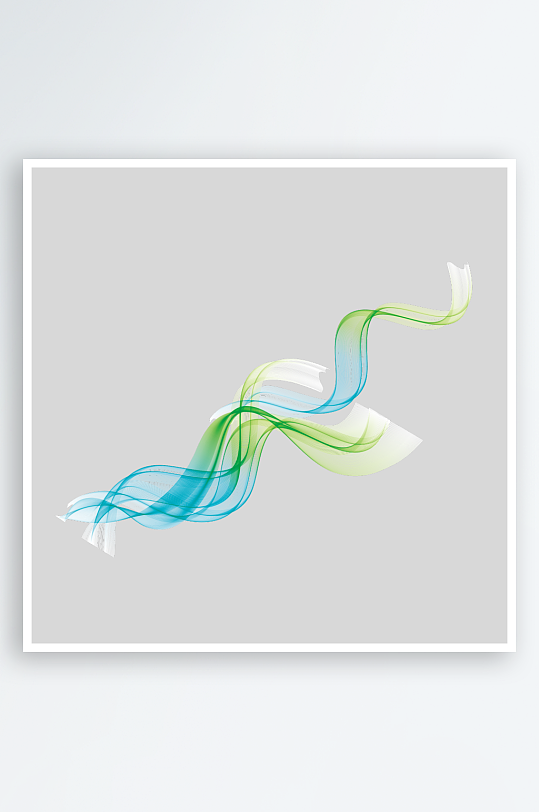 蓝色科技线条免抠素材-众图网