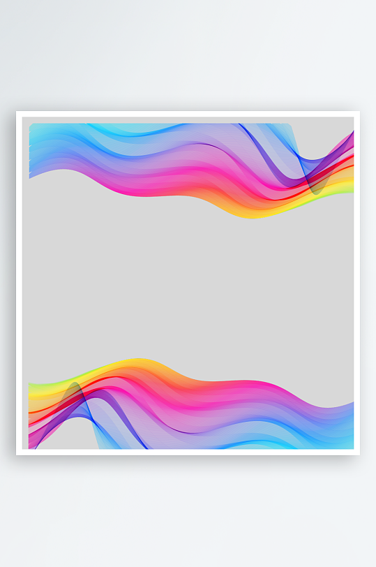 蓝色科技线条免抠图-众图网