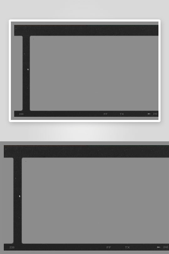 复古电影胶片边框免抠素材-众图网