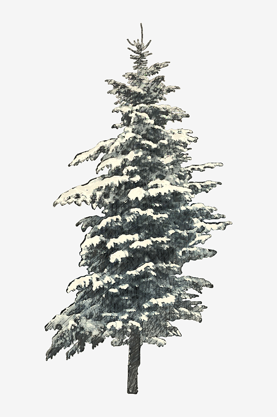 圣诞树免抠png素材-众图网