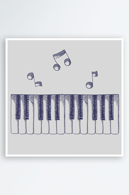 音乐音符音阶免抠图素材-众图网